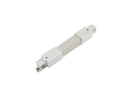 RAIL CONNECTEUR FLEXIBLE BLANC