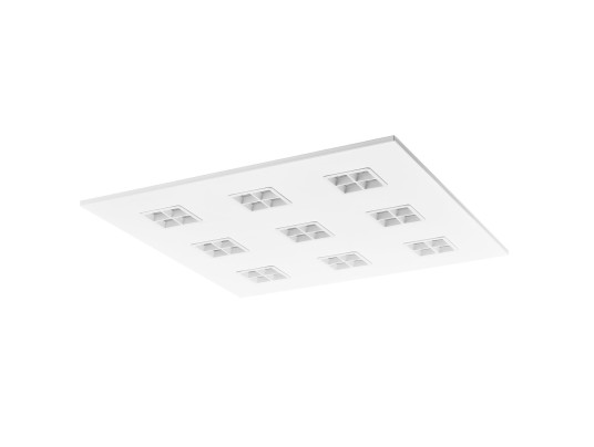 DALLE PURE CONFORT12-600x600-22W-IP20-UGR12-3000K-BLANC