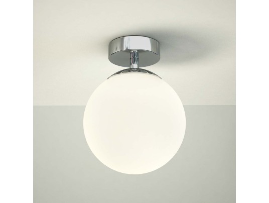 SPHERE PLAFONNIER-9W-4000K-IP44-CHROME