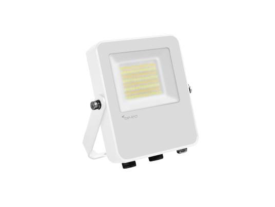 FLEXO 20W-30W-50W-3CCT-1M CABLE-BLANC