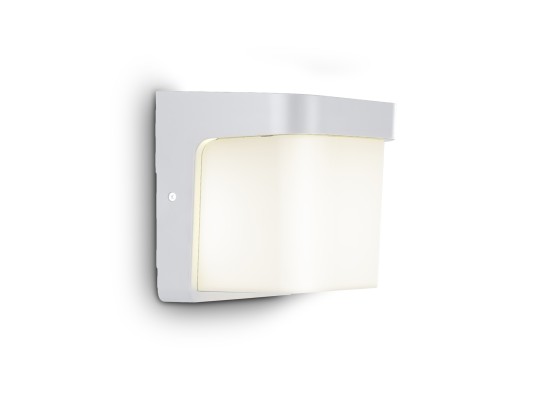 CUBE APPLIQUE-E27-IP65-BLANC