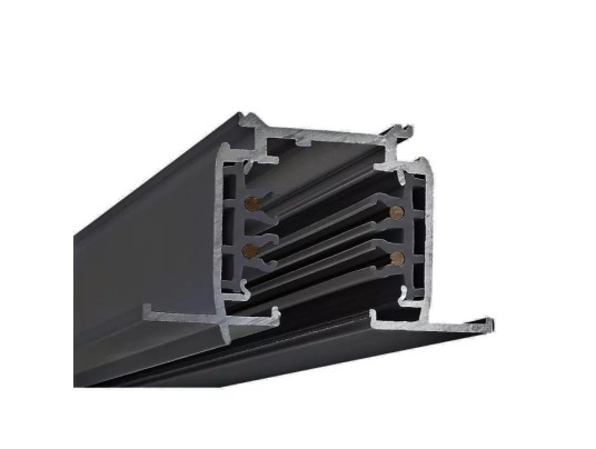 RAIL 3ALL-2M-ENCASTRE-NOIR
