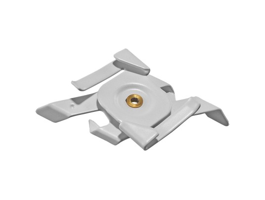RAIL FIXATION T-BAR-BLANC