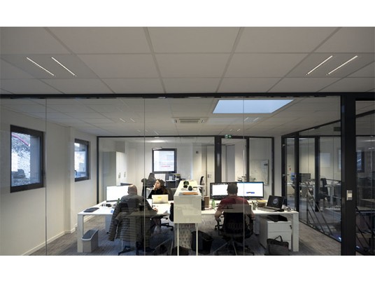 DALLE CONFORT UGR16-600x600-32W-IP20-4000K-BLANC-DALI