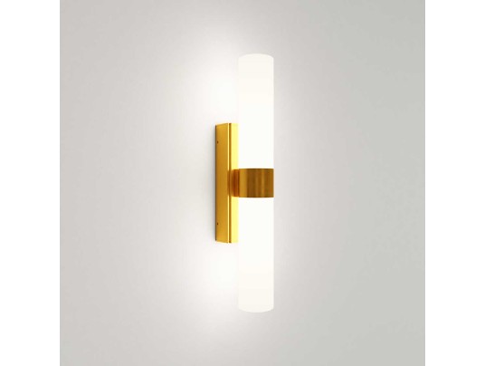 ARDEC V DOUBLE-2x3W-2CCT-IP44-LAITON