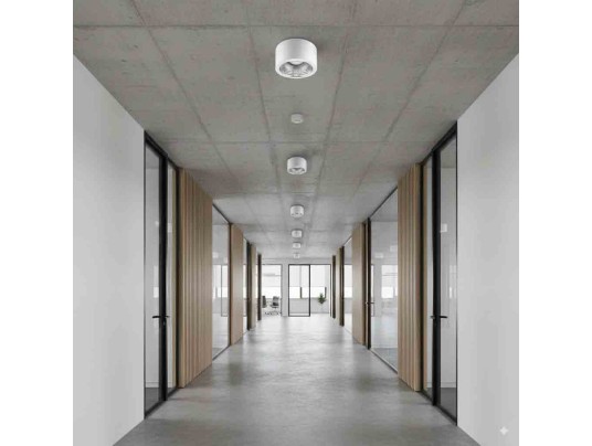 BARI DOWN SAILLIE 15/20/25W-3CCT-IP54-BLANC