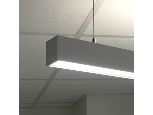 OFFICELINE OPALE PRISM 120-28W-3CCT-SUSPENDU-BLANC