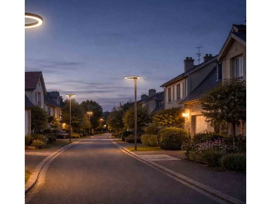 HALO EVO-LANTERNE-30W-45W-60W-3CCT-IP66-GRIS ANTHRACITE