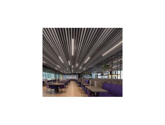 OFFICELINE OPALE PRISM 120-28W-3CCT-SUSPENDU-NOIR