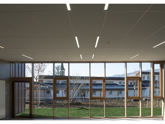 OFFICELINE OPALE PRISM 120-28W-3CCT-SUSPENDU-BLANC