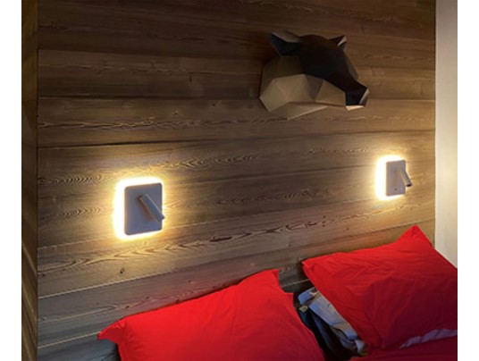 LISA APPL LED-3W+6W-2ALL-INTER-3000K-BLANC