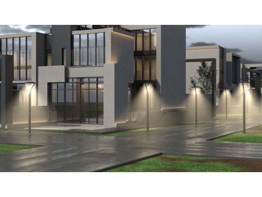 ORO LANTERNE-30/40/60W-90-3CCT-IP66-D60-RAL9004