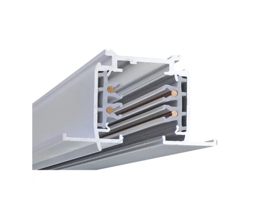 RAIL 3ALL-1M-ENCASTRE-BLANC