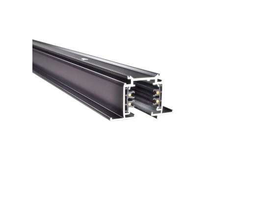 RAIL 3ALL-1M-ENCASTRE-NOIR