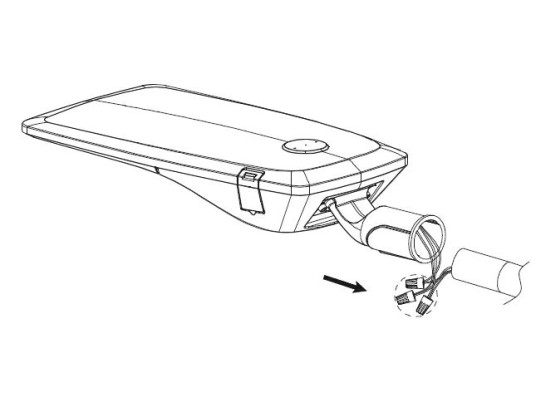 LANTERNE ASY 30W-D60-3000K-IP66-RAL7035