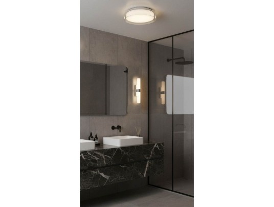 AZARO-12W-2CCT-IP44-300mm-CHROME
