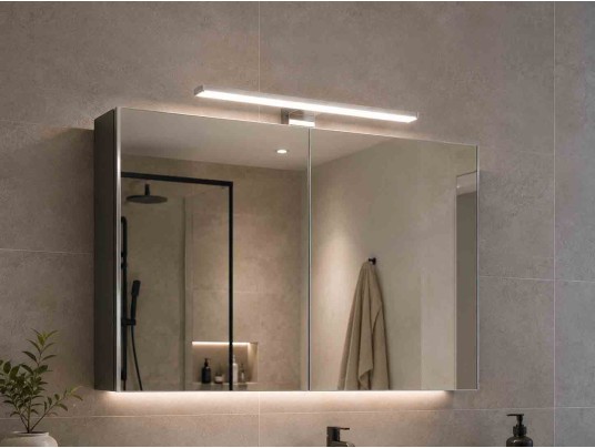 APPLIQUE LED SALLE DE BAIN  6W-IP44-4000K-CHROME