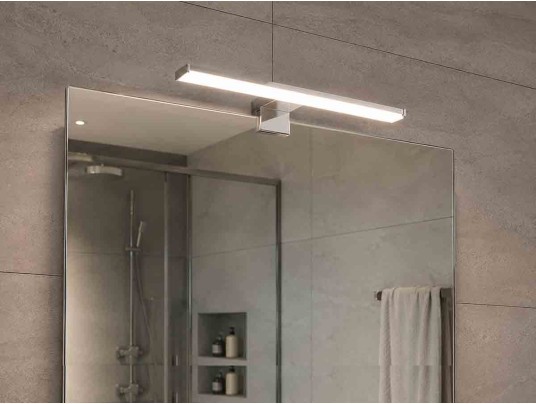 APPLIQUE LED SALLE DE BAIN  6W-IP44-4000K-CHROME