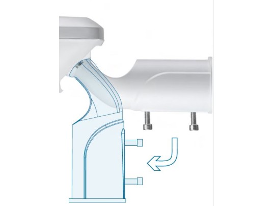 LANTERNE ASY 60W-D60-3000K-IP66-DETECT-RAL7035