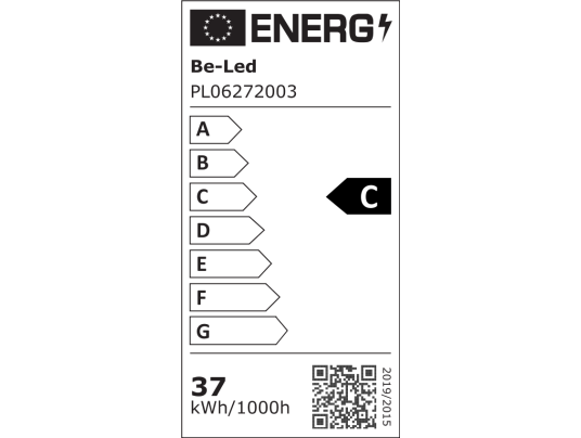 OFFICELINE OPALE PRISM 120-28W-3CCT-SUSPENDU-NOIR