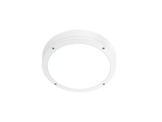 HUBLOT RESI-ROND-18W-3CCT-IK10-IP65-DETECT-PREAVIS EXTINCTION-BLANC